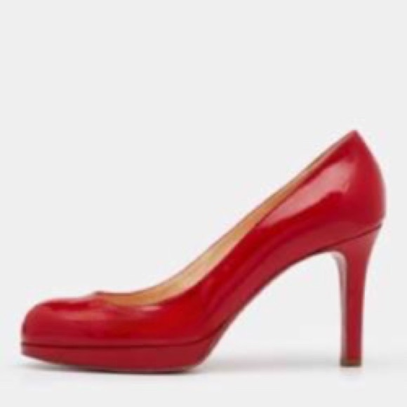 Christian Louboutin Shoes - Christian Louboutin Pumps Red Patent Leather Heels
